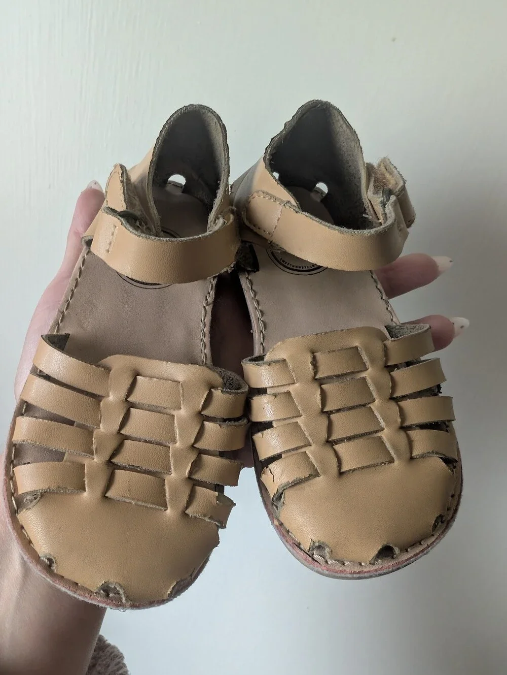 Sweet Honey Leather Sandals Toddler